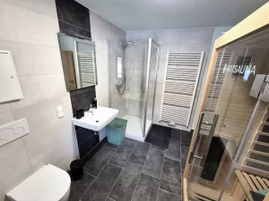 Ferienwohnung in Geising | FeWo "Aschergraben" Bad mit Sauna