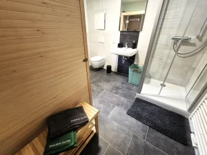 Ferienwohnung in Geising | FeWo "Aschergraben" Bad mit Sauna