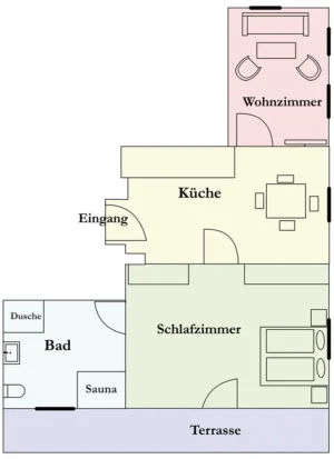 Ferienwohnung in Geising | FeWo "Aschergraben" Grundriss