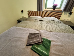 Ferienwohnung in Geising | FeWo "Wildpark" Schlafzimmer