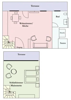 Ferienwohnung in Geising | FeWo "Geisingberg" Grundriss